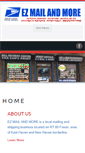 Mobile Screenshot of ezmailandmore.com